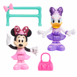 GP TOYS Minnie - Blister 2 figurines 7,5 cm avec accessoires - Ballerine, 100 g