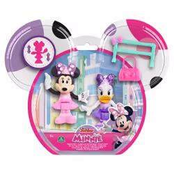 GP TOYS Minnie - Blister 2 figurines 7,5 cm avec accessoires - Ballerine
