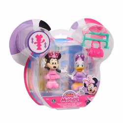 GP TOYS Minnie - Blister 2 figurines 7,5 cm avec accessoires - Ballerine