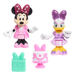 GP TOYS Minnie - Blister 2 figurines 7,5 cm avec accessoires - Party