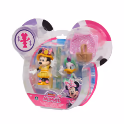 GP TOYS Minnie - Blister 2 figurines 7,5 cm avec accessoires - Tea Party