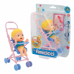 Cicciobello CC018000, 3 an(s), Amicicci, Beige, Bleu, Vert, Rose, Jaune, 1 pièce(s)