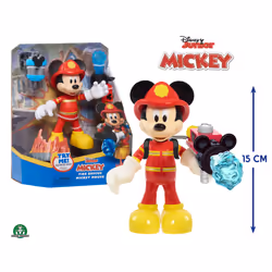 GP TOYS Mickey - Figurine 15 cm Pompier avec acc.