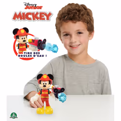 GP TOYS Mickey - Figurine 15 cm Pompier avec acc. - Vue supplémentaire 4