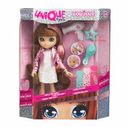GP TOYS Unique Eyes - Poupée Wow Hair – Cheveux Magiques – Sophia