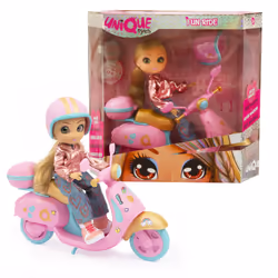 GP TOYS Unique Eyes - Coffret Fun Ride (Poupée + Scooter) – Amy, Chine, CE, 400 mm, 140 mm, 390 mm