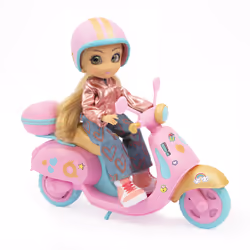GP TOYS Unique Eyes - Coffret Fun Ride (Poupée + Scooter) – Amy