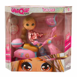 GP TOYS Unique Eyes - Coffret Fun Ride (Poupée + Scooter) – Amy