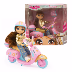 GP TOYS Unique Eyes - Coffret Fun Ride (Poupée + Scooter) – Sophia, Chine, CE, 400 mm, 140 mm, 390 mm