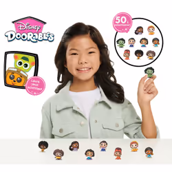 GP TOYS Doorables - Mini Peek Pack avec 2 ou 3 figurines surprises - Serie 3 - Asst - en présentoir