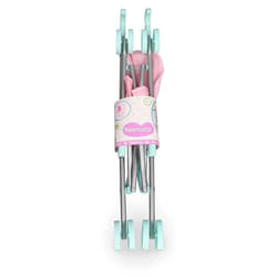 Poussette pour Poupée - Nenuco - Métal - Pliable - Rose et Bleu - Dès 3 Ans
