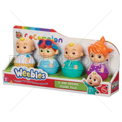 GP TOYS Weebles COCOMELON - Coffret 4 personnages