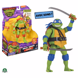 GP TOYS Tortues Ninja - Figurine deluxe 15 cm avec fonction électronique - Asst, Garçon, Chine, CE, 192 mm, 70 mm, 255 mm