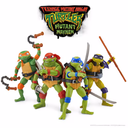 GP TOYS Tortues Ninja - Figurine articulée 12 cm - Asst - Vue supplémentaire 4