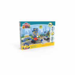 Pinypon Action Play-doh Blocks - Coffret police - 60 pcs