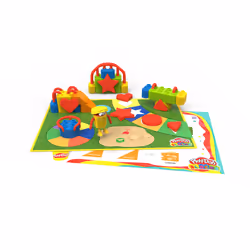 Pinypon Action Play-doh Blocks - Coffret formes et couleurs - 27 pcs, Chine, CE, 215 mm, 80 mm, 340 mm