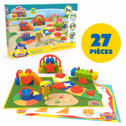 Pinypon Action Play-doh Blocks - Coffret formes et couleurs - 27 pcs