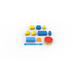 Pinypon Action Play-doh Blocks - Starter set - 11 pcs