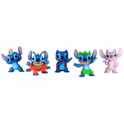 GP TOYS Disney Stitch - Coffret 5 figurines, 3 an(s), Multicolore, Plastique