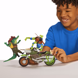 GP TOYS Tortues Ninja - Vehicule deluxe avec figurine 12 cm - Leonardo - Vue supplémentaire 6