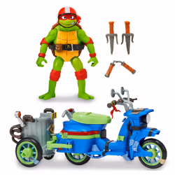GP TOYS Tortues Ninja - Vehicule deluxe avec figurine 12 cm - Raphael - Vue supplémentaire 4