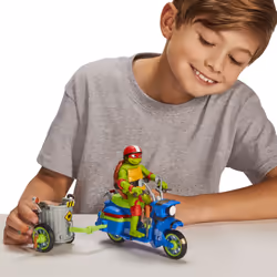 GP TOYS Tortues Ninja - Vehicule deluxe avec figurine 12 cm - Raphael - Vue supplémentaire 7