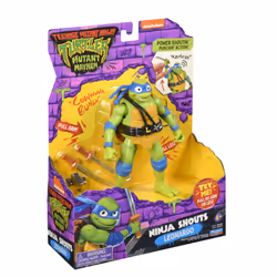 GP TOYS Tortues Ninja - Figurine deluxe 15 cm avec fonction électronique - Leonardo - Vue supplémentaire 4