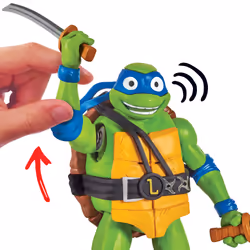 GP TOYS Tortues Ninja - Figurine deluxe 15 cm avec fonction électronique - Leonardo - Vue supplémentaire 8