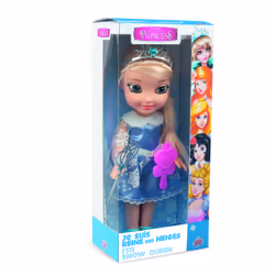 GP TOYS Fairytale Princess - Poupée Princesse 35 cm avec sceptre et couronne- Reine des Neiges