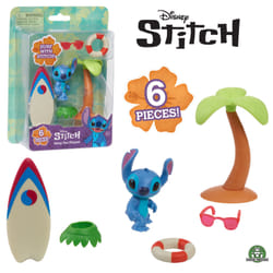 GP TOYS Disney Stitch - Coffret Surf, Palmier et Figurine