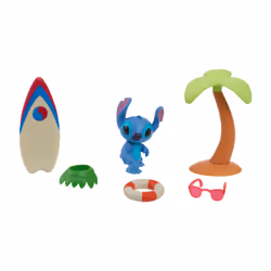 GP TOYS Disney Stitch - Coffret Surf, Palmier et Figurine