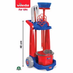 GP TOYS Vileda - Chariot Ménage Petit Modèle, Italie, CE, 350 mm, 120 mm, 460 mm