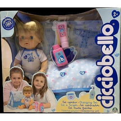 Poupée - CICCIOBELLO - CCBB4000 - 30 cm - Avec sac à langer - Pour fille