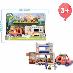Bluey Voiture de la Famille Cruiser + Campervan