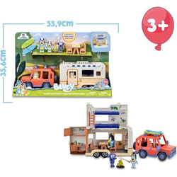 Bluey Voiture de la Famille Cruiser + Campervan