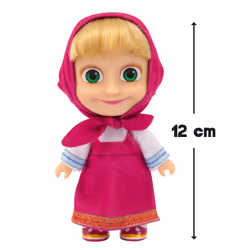 GP TOYS Masha et Michka - Coffret Poupée 12 cm Masha et Peluche Ours Michka 20 cm - Vue supplémentaire 8