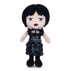 GP TOYS Mercredi - Peluche Mercredi de 32 cm - ROBE DE SOIREE, Multicolore, Garçon/Fille, Chine, CE, 140 mm, 90 mm