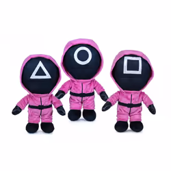 GP TOYS Squid Game - Peluche Gardien de 28 cm - Asst
