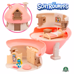 GP TOYS Les Schtroumpfs - Maison Magique (avec clé, 1 figurine et des accessoires) - Asst, 250 g