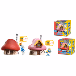 GP TOYS Les Schtroumpfs - Maison Magique (avec clé, 1 figurine et des accessoires) - Asst