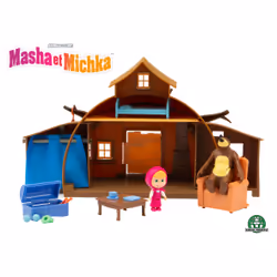 GP TOYS Masha et Michka - La Maison de Michka, 3 an(s), Multicolore