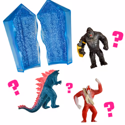 GP TOYS Godzilla x Kong 2 - Personnage de 5 cm dans cristal - Asst - en présentoir - Vue supplémentaire 5