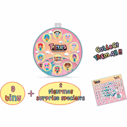 GP TOYS Trotties - Tiny Trotties Blister Pack 11 (9 Tiny Trotties + 2 surprises), Espagne, CE, 200 mm, 30 mm, 200 mm