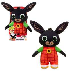 Bing Peluche 35 cm qui parle en français plus de 15 phrases et sons toute douce Pour les enfants dès la naissance BNG02