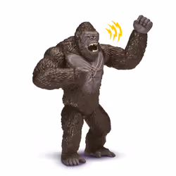 GP TOYS Godzilla x Kong 2 - Figurine Deluxe Articulée de 18 cm Electronique - Kong, 4 an(s), Multicolore