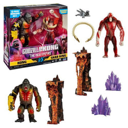 GP TOYS Godzilla x Kong 2 - Coffret de 2 Figurines Articulées de 15 cm - Kong vs Skar King