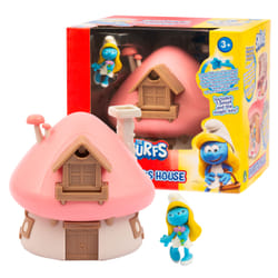 GP TOYS Les Schtroumpfs - Maison Magique (avec clé, 1 figurine et des accessoires) - Schtroumpfette