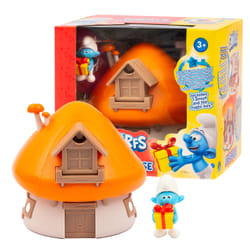 GP TOYS Les Schtroumpfs - Maison Magique (avec clé, 1 figurine et des accessoires) - Stchtroumpfs Farceur