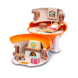 GP TOYS Les Schtroumpfs - Maison Magique (avec clé, 1 figurine et des accessoires) - Stchtroumpfs Farceur - Vue supplémentaire 2