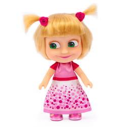 GP TOYS Masha et Michka - Poupée 12 cm - Tenue Anniversaire